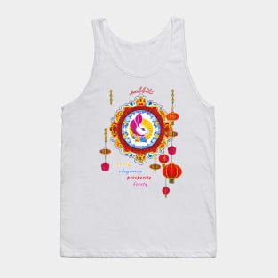 White Rabbit Lunar New Year Tank Top